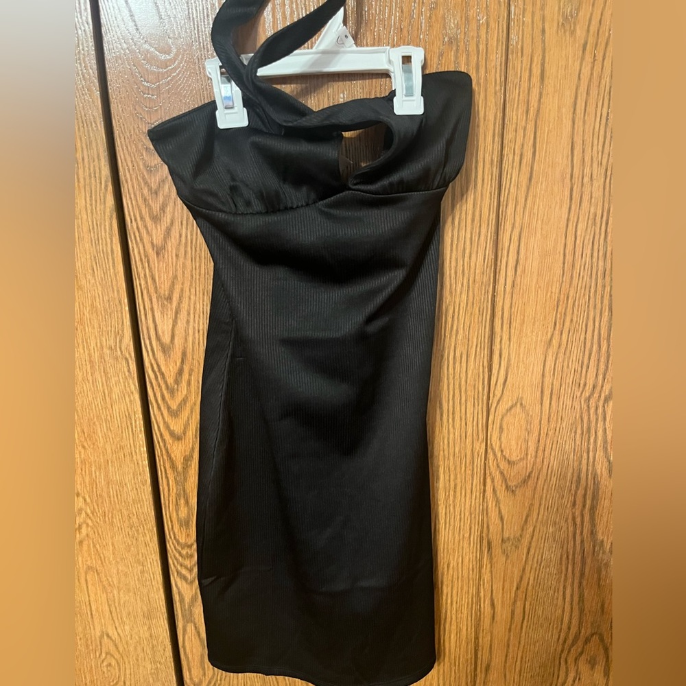 Jrs Halter Silky Dress